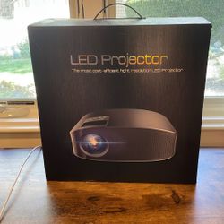 LED Projector, 1280x768RGB Resolution 