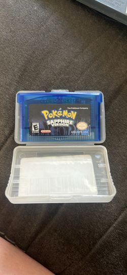Gameboy Advance Pokémon sapphire Game