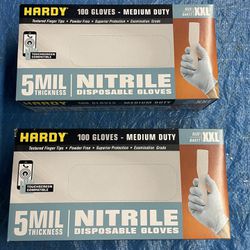 Box Of 100 XXL Nitrile Gloves-$10