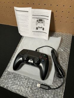 Ps5 Wired Controller, SZ-5005V, Wired Gaming Controller for Ps5 and PC – USB Gamepad – Black for PlayStation 5