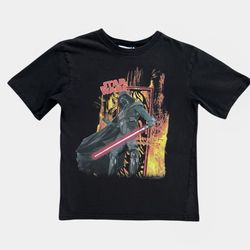 Star Wars Darth Vader vintage Disney graphic shirt Size Youth Large 17x23