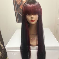 40 Inch Bang wig 