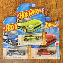 Hot Wheels Civic EF Lot 3
