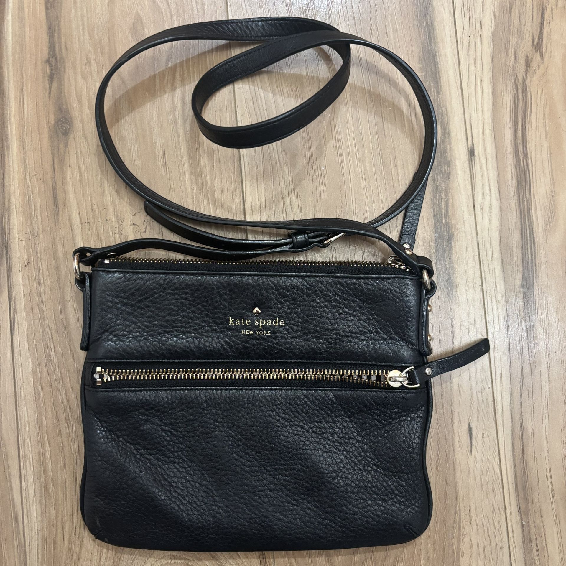 Kate Spade Black Crossbody Purse 