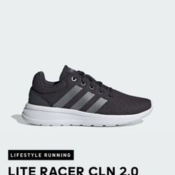 Brand New Adidas Lite Racer CLN 2.0 7.5W 6Y