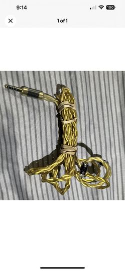 Rhapsodio gold 2-pin 4.4mm cable