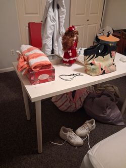 White Utility/Craft Table