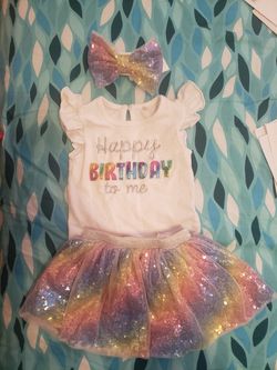 Happy birthday outfit 18m