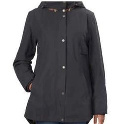 PPendleton Ladies' Hidden Hood Seam Sealed Rain Jacket - Goldenrod, Small 