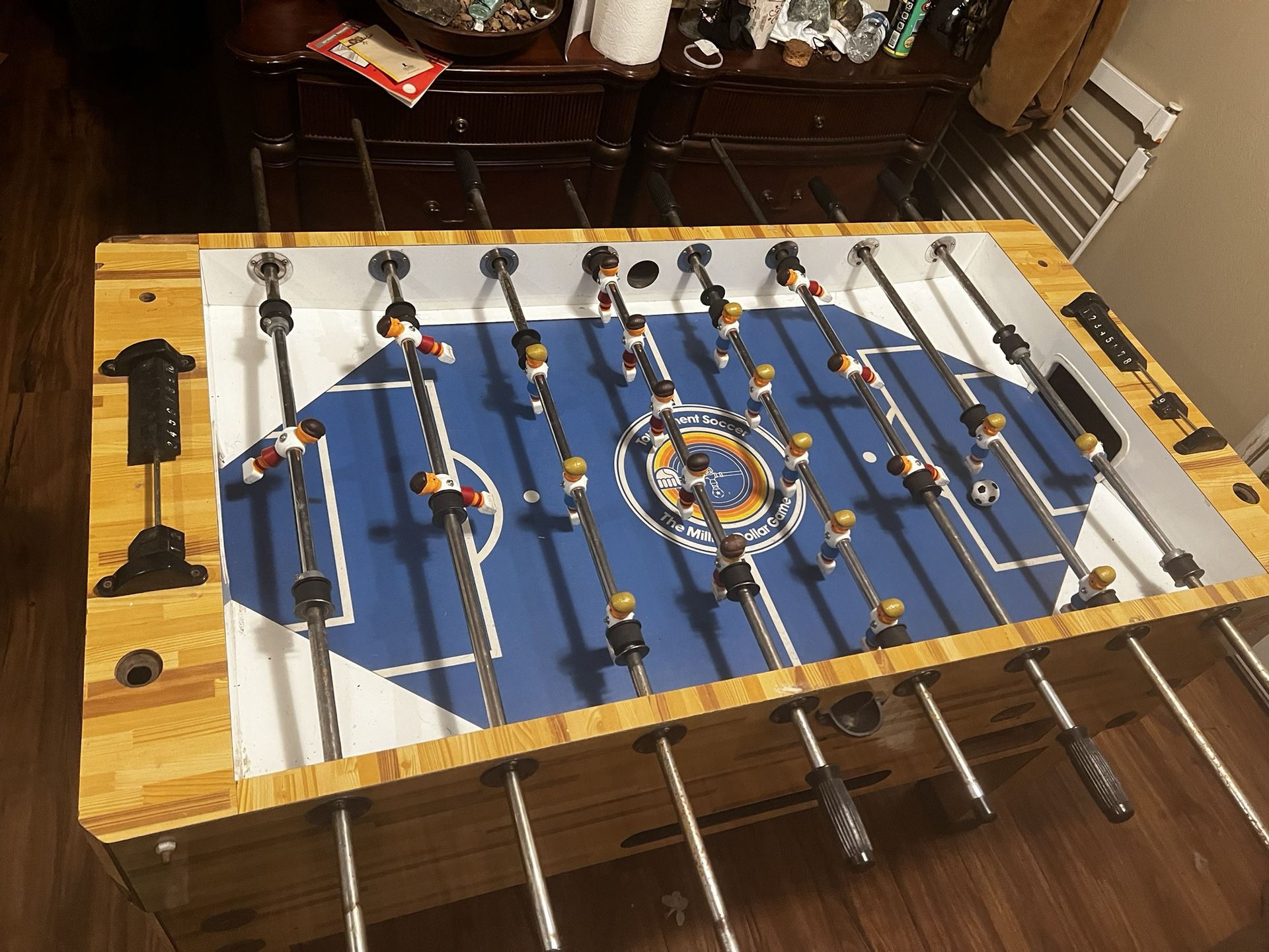 Foosball Table, vintage
