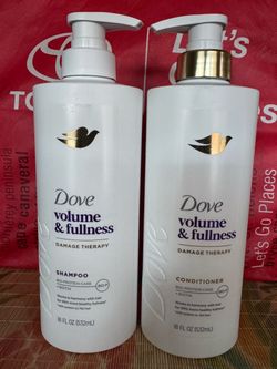Dove shampoo & conditioner - volume & fullness