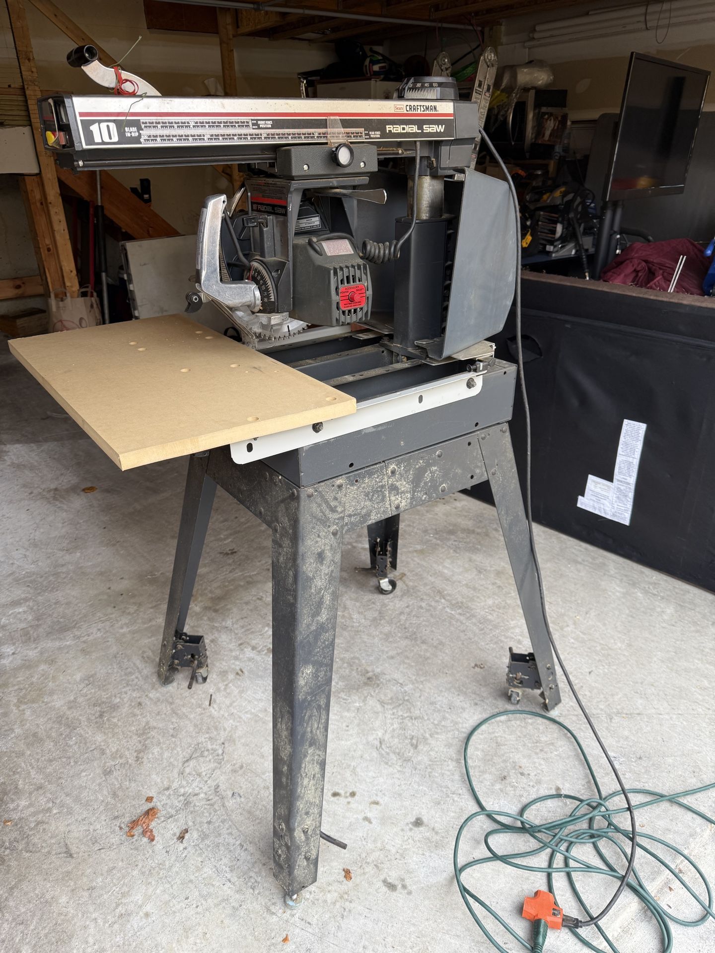 10” Radial Saw Craftsman Workshop