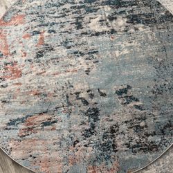 Brand New. 7x7 Round Area Rug