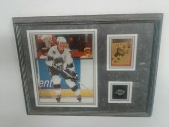 Wayne gretsky kings plaque