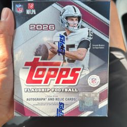2026 Topps Chrome Flagship Football Megabox