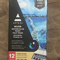 Arteza - Watercolor Paint Half-Pans Set