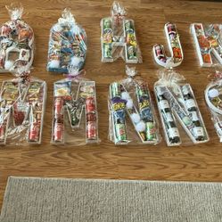 Fillable Letters With Candy, Beverages And More (Gifts)
