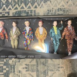 BTS Mattel Doll Set Of 7