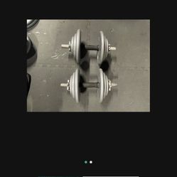 Dumbbells.        60 Dollars 