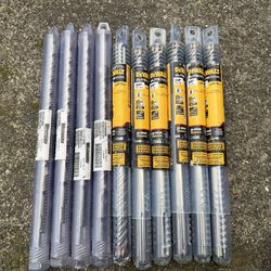 DeWalt DW5810 3/4 X 8 X 13-1/2 Drill Bits