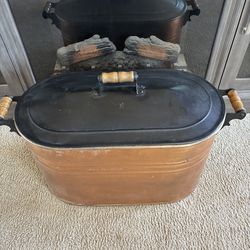 Antique Copper Boiler