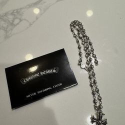 Chrome Hearts Silver Necklace (Ball Chain) 1991