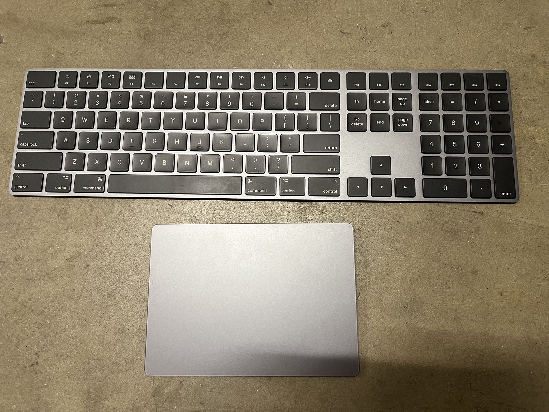 Apple Magic Keyboard And Trackpad