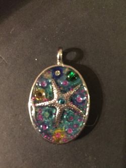 Handmade starfish pendant