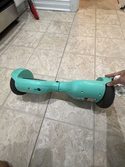 GOTRAX Edge Hoverboard for Kids Adults, 6.5" Tires 6.2mph & 2.5 Miles Self Balancing Scooter, Teal