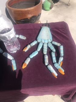 Halloween Decoration Wood Spooky Hands