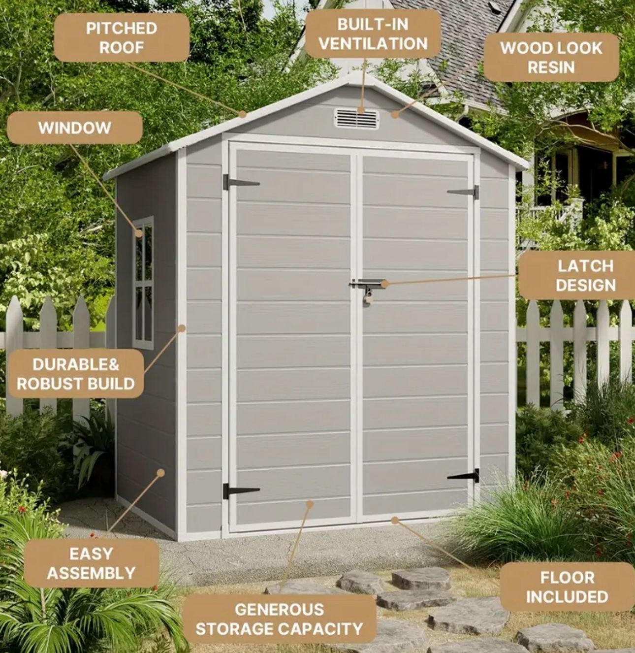Plastic Shed Brand New In Box