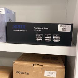 Sirui Night Walker T1.2 Cine Lens (24mm/35mm/55mm) Sony E