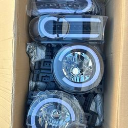 07-14 FJ Cruiser LED Sequential Headlights faros calaveras micas luces