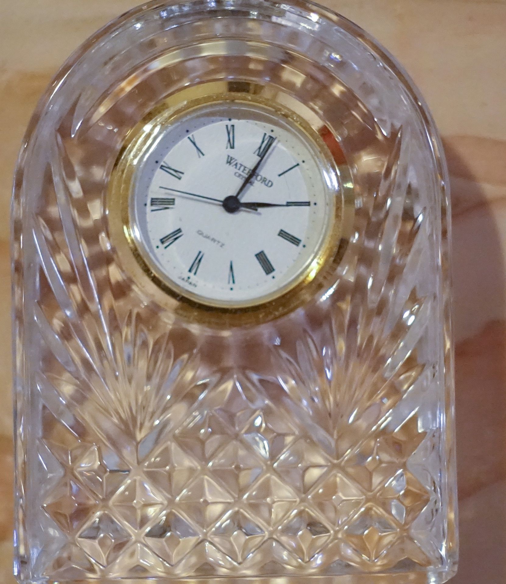 Waterford Crystal Desk Clock