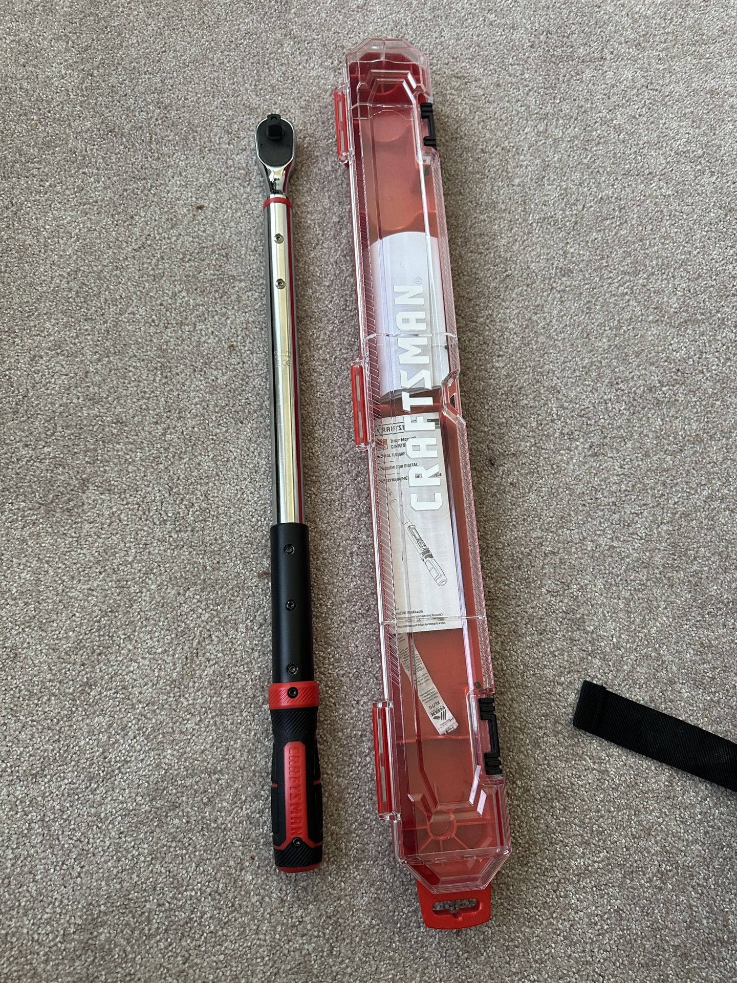 Craftsman Digital Torque Wrench -1/2 inch -50-250 FT-LB CMMT99436