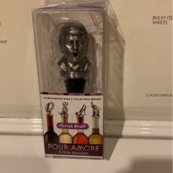 Donald Trump Face Wine/Olive Oil Pourer, New