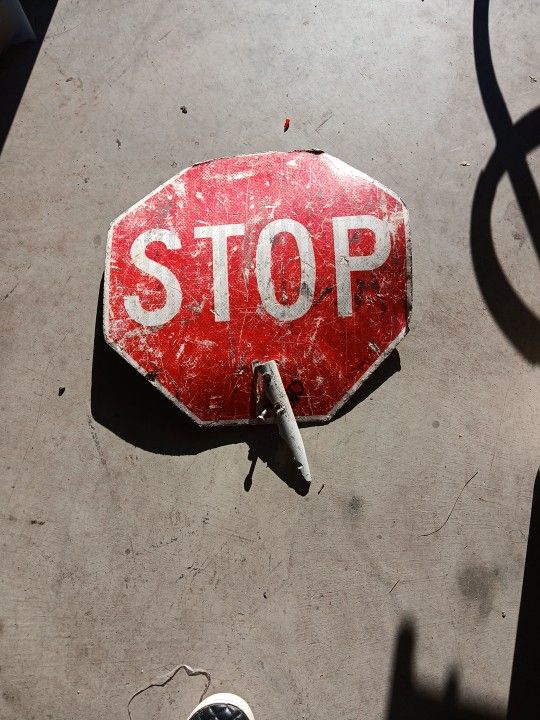 Stop Sign Slow Sign