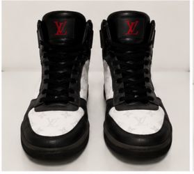 Authentic Louis Vuitton Rivoli High Top Sneakers Men’s Size 9 - Made in Italy