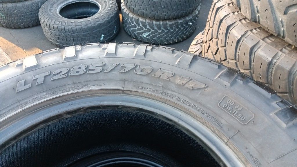 4 Llantas Lt 285 70 R17 Nitto Ridge Grappler