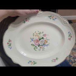 Homer Laughlin Antique Serving Plate