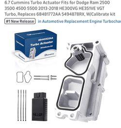 6.7 Cummins  Turbo  Actuator (Dodge Ram)