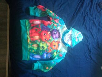Boys 3D Graphic Dinosaur Hoodie Pullover Long Sleeve 3D Print. Size 5 - 6 years.