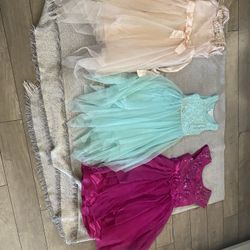 Girl Dresses Size Small And Up.