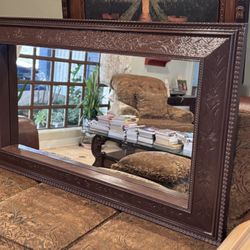 Plated Vintage  Mirror