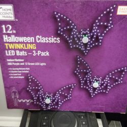 Led Twinkle Bat's Set Of 3