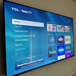 55 Inch TCL Roku Tv