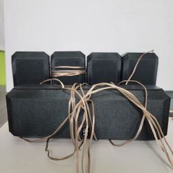 Yamaha Set Of 5 Surround Sound Stereo Speakers