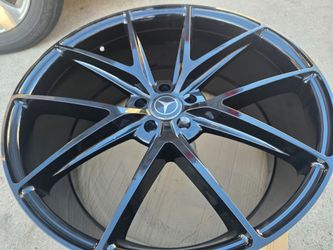 22" New Staggerd Wheels & New Tires For MERCEDES BENZ S560/S500 /S580