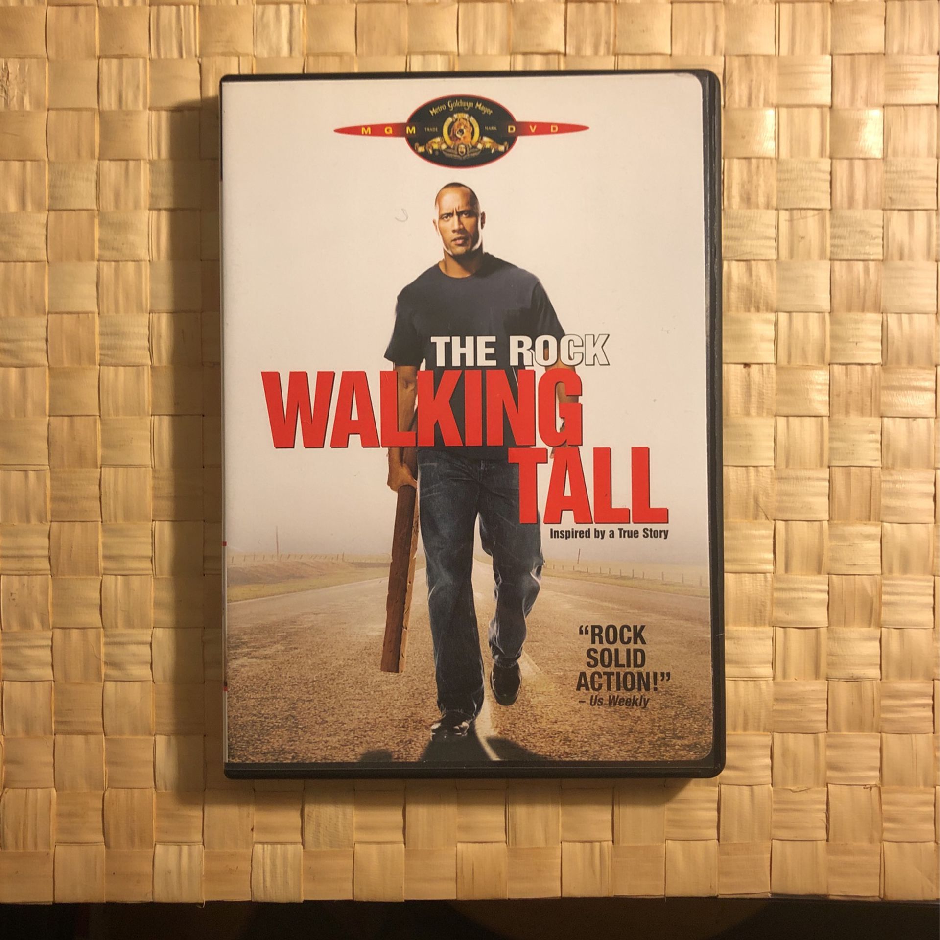 Walking tall. Featuring Dwayne the rock Johnson. Inspired by a true story