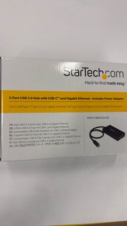 Star Tech 3 Port USB Hub